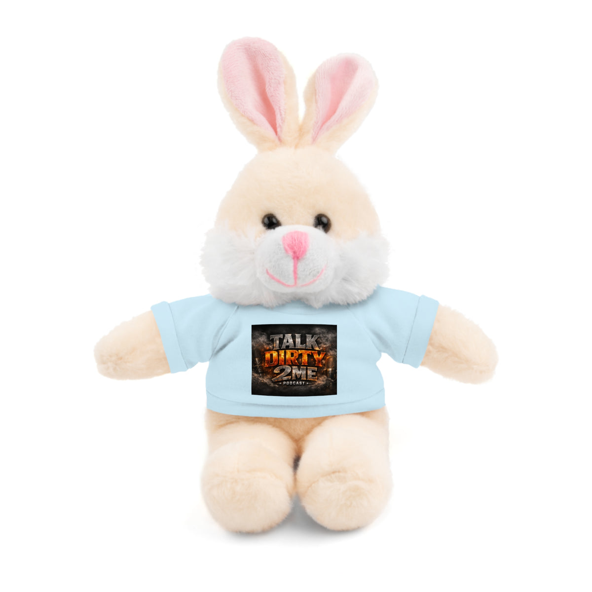 Talk Dirty 2 Me Plush Bear — Cute Stuffed Animal with Graphic Tee