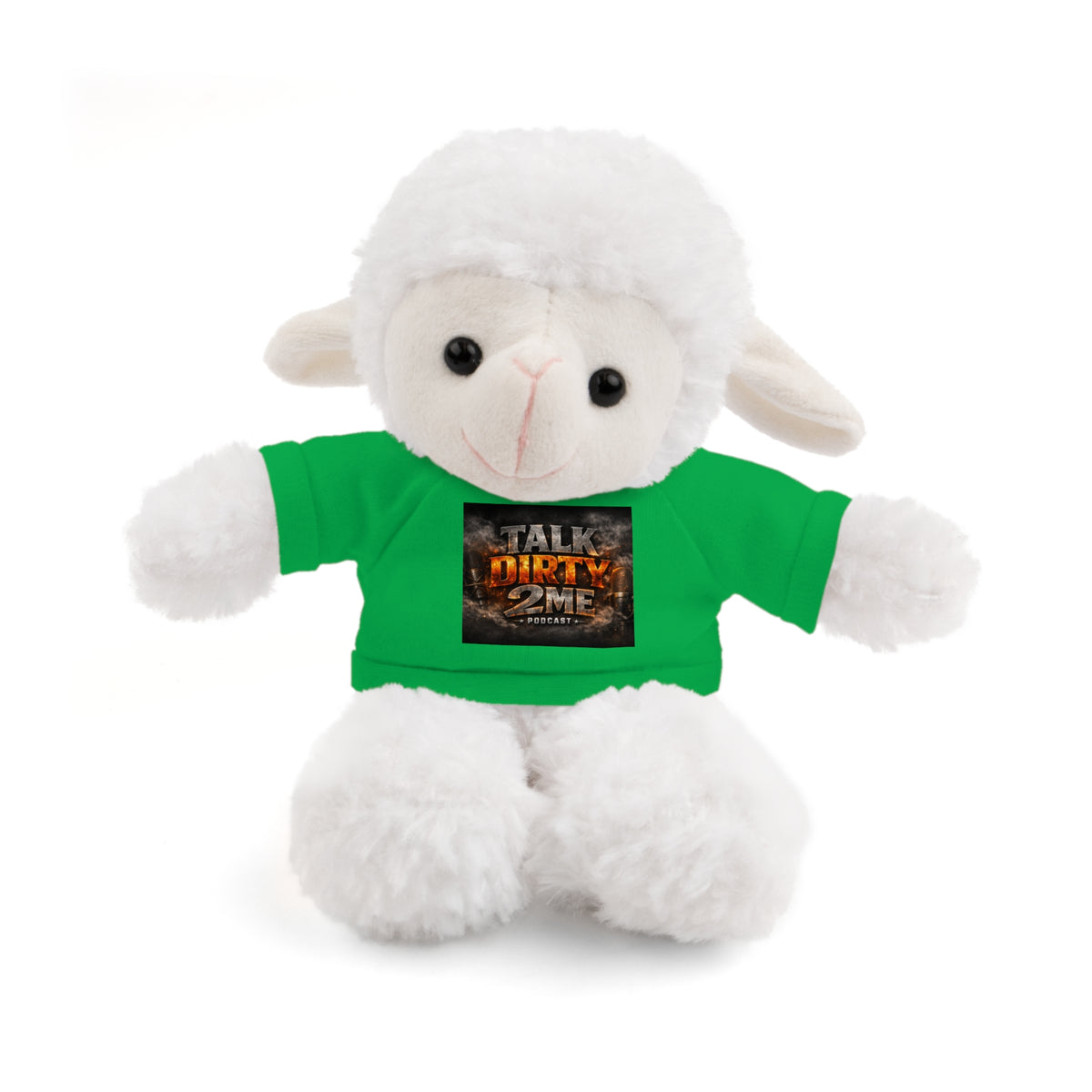 Talk Dirty 2 Me Plush Bear — Cute Stuffed Animal with Graphic Tee