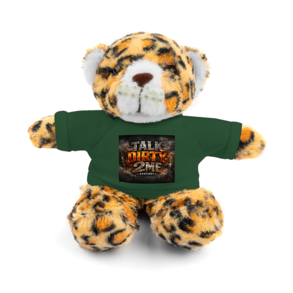 Talk Dirty 2 Me Plush Bear — Cute Stuffed Animal with Graphic Tee