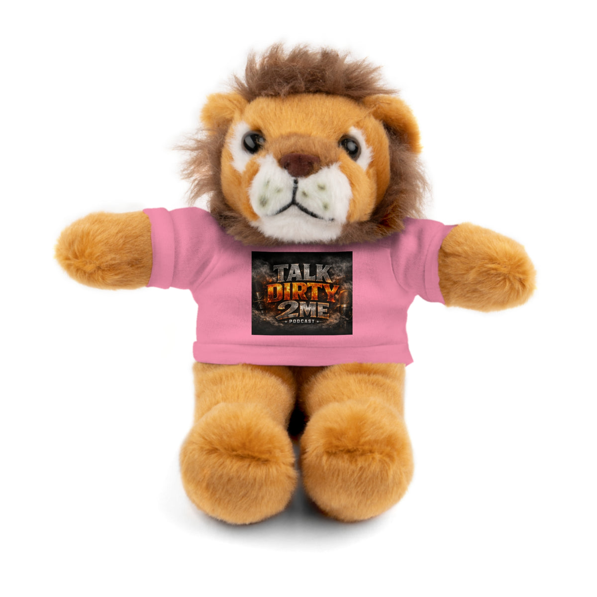 Talk Dirty 2 Me Plush Bear — Cute Stuffed Animal with Graphic Tee