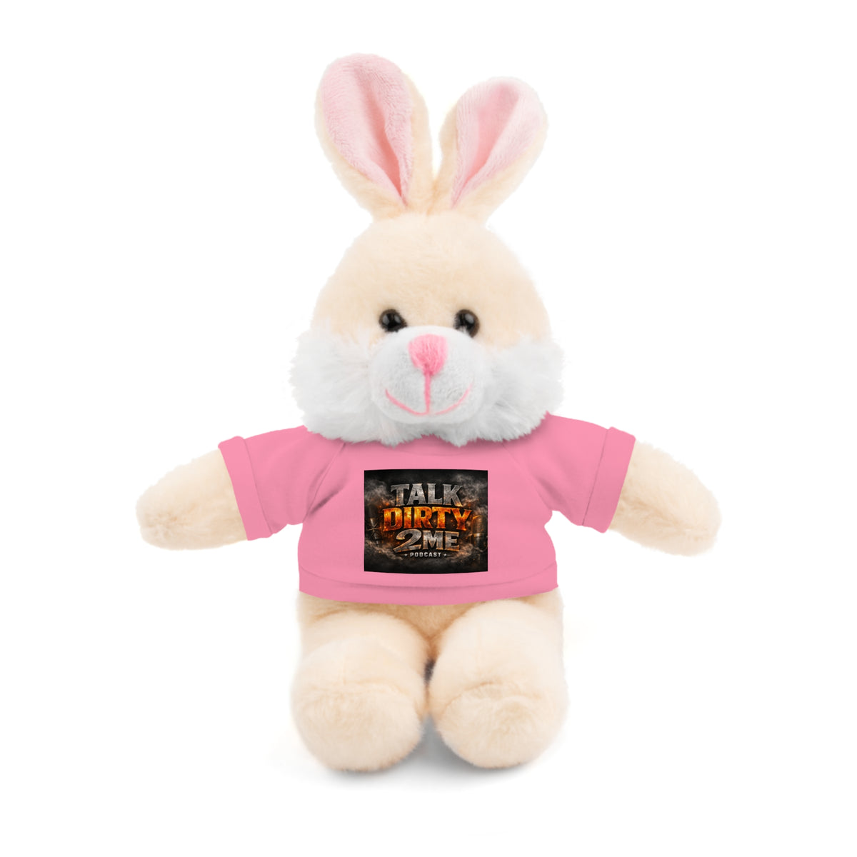 Talk Dirty 2 Me Plush Bear — Cute Stuffed Animal with Graphic Tee