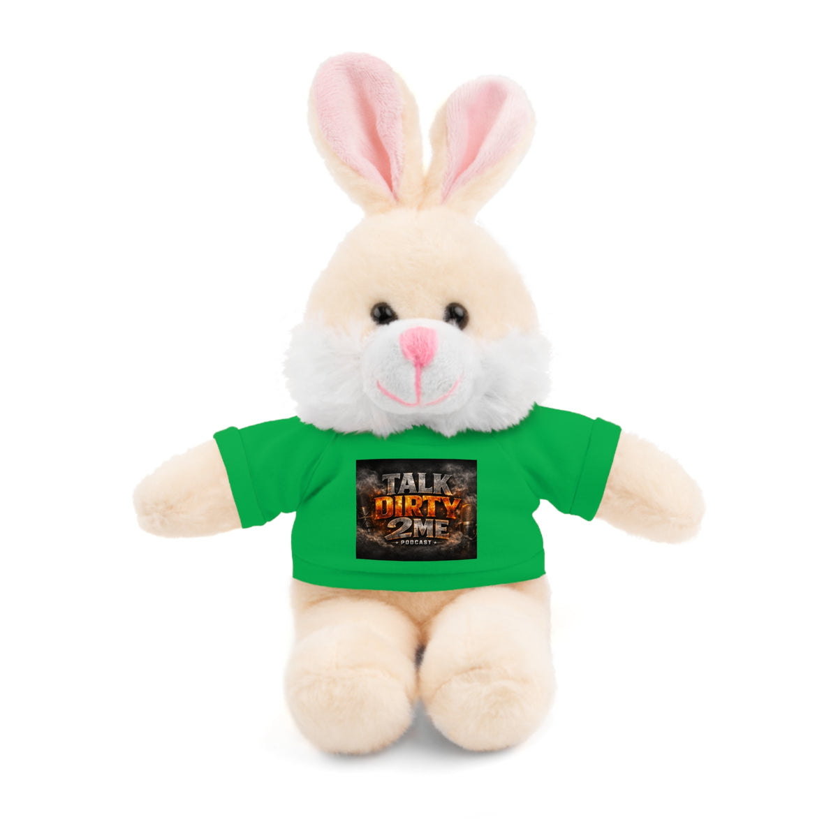 Talk Dirty 2 Me Plush Bear — Cute Stuffed Animal with Graphic Tee