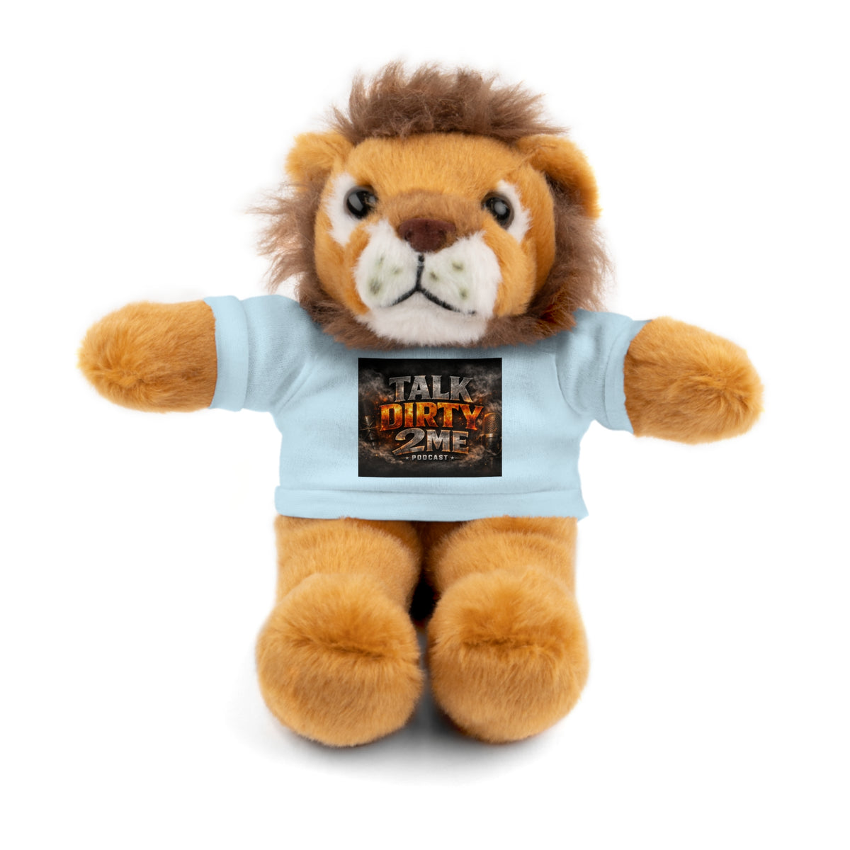 Talk Dirty 2 Me Plush Bear — Cute Stuffed Animal with Graphic Tee