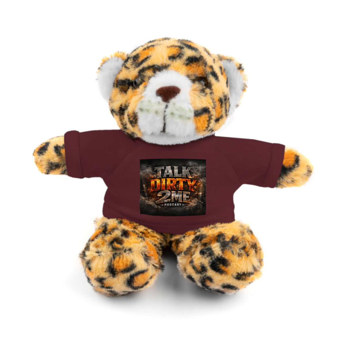 Talk Dirty 2 Me Plush Bear — Cute Stuffed Animal with Graphic Tee