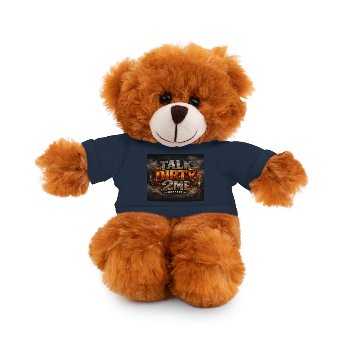 Talk Dirty 2 Me Plush Bear — Cute Stuffed Animal with Graphic Tee