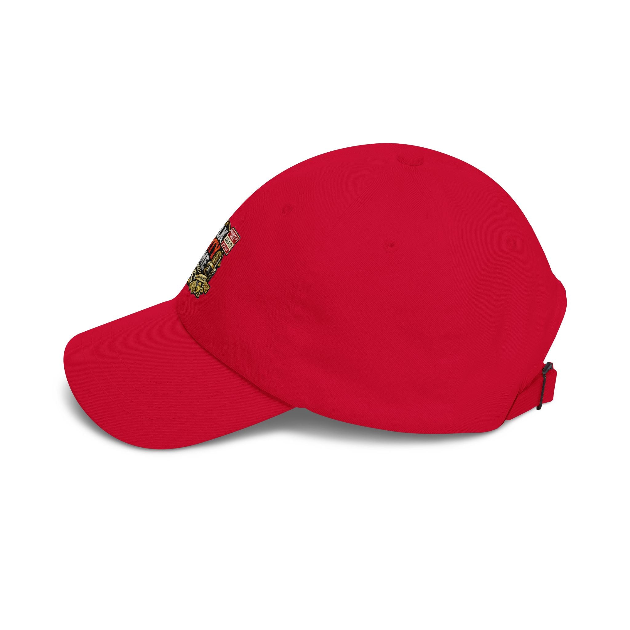 Camo 'Talk Dirty' Dad Cap - Vintage Podcast Logo Baseball Hat