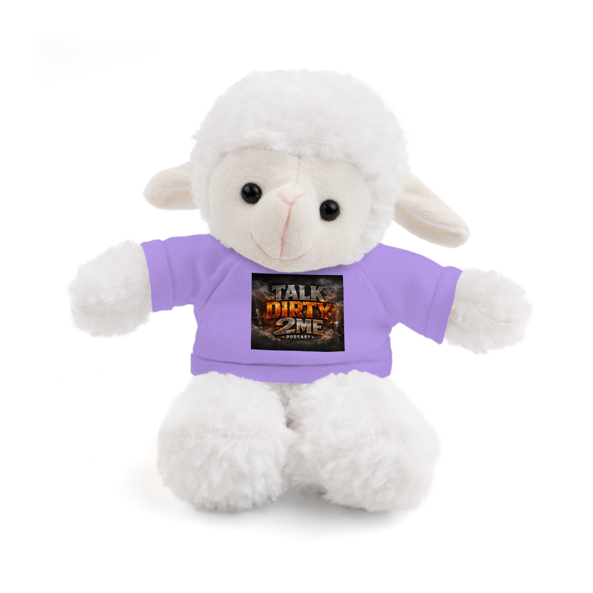 Talk Dirty 2 Me Plush Bear — Cute Stuffed Animal with Graphic Tee