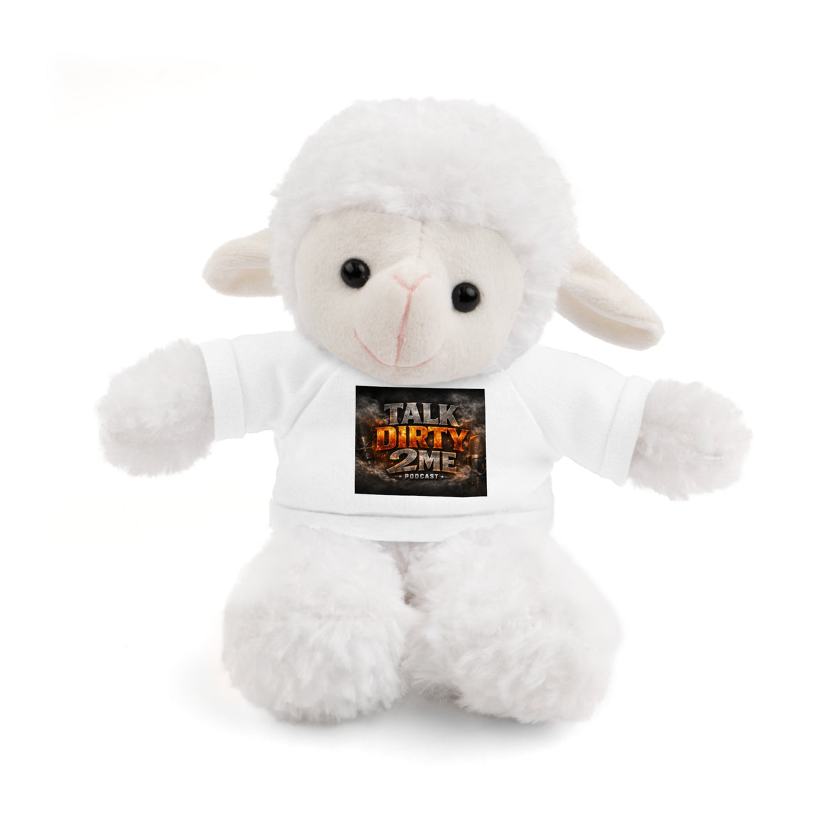 Talk Dirty 2 Me Plush Bear — Cute Stuffed Animal with Graphic Tee