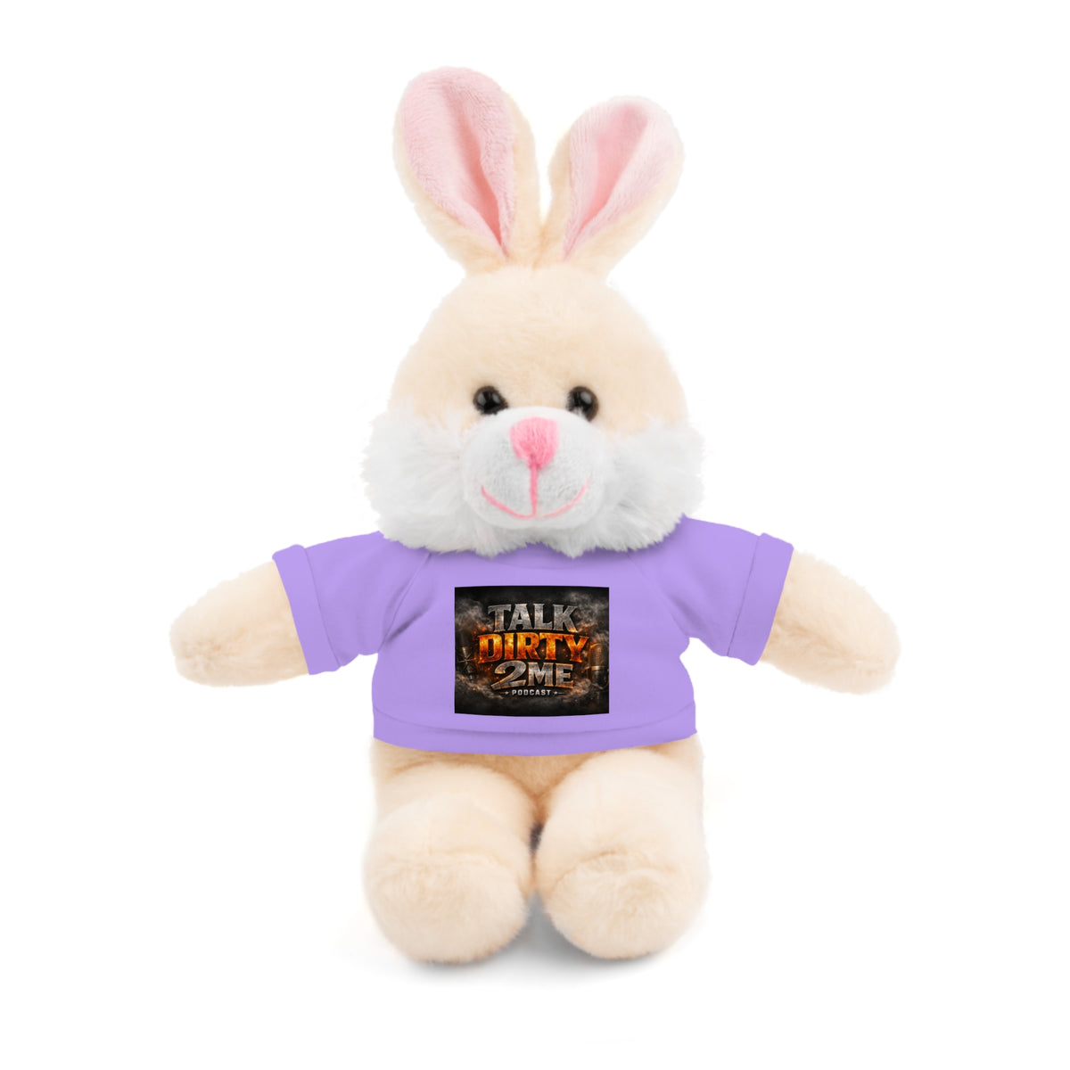 Talk Dirty 2 Me Plush Bear — Cute Stuffed Animal with Graphic Tee