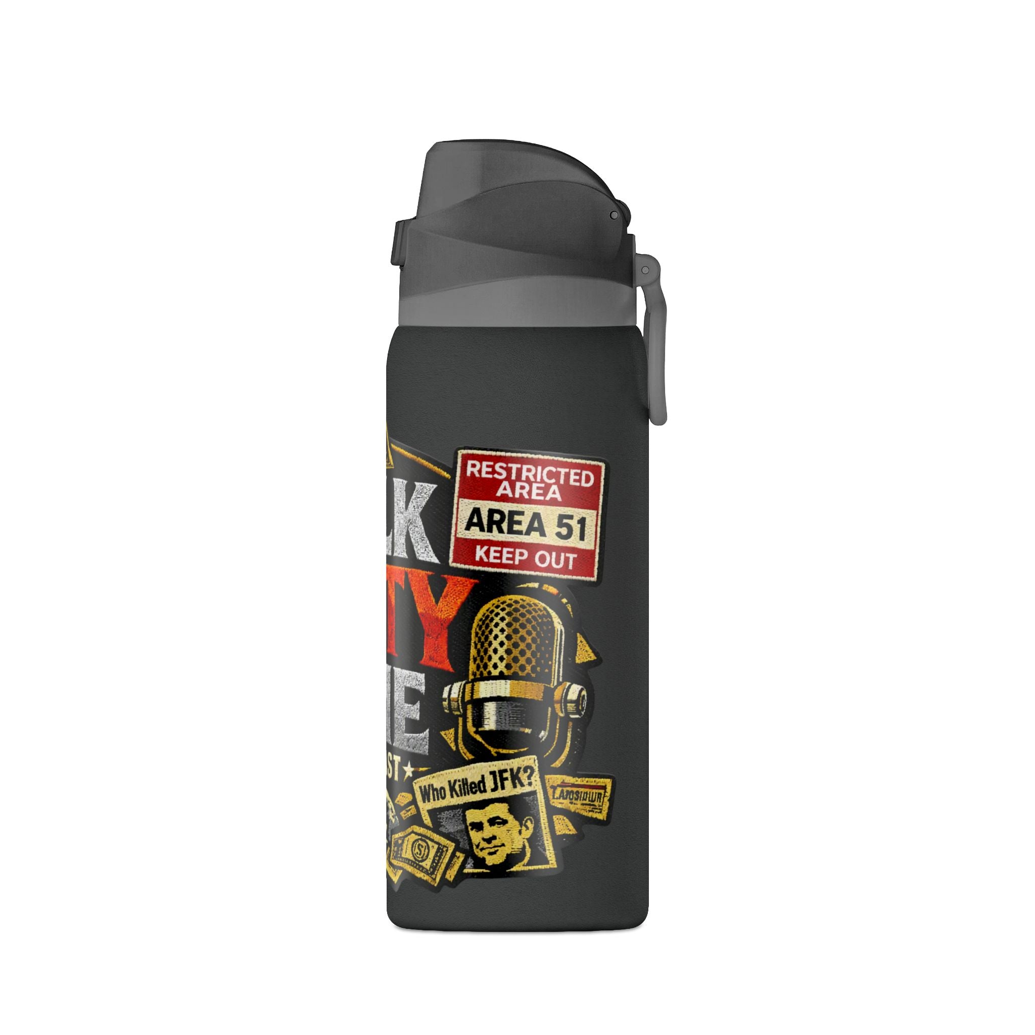 Insulated Water Bottle — 'Talk Dirty 2 Me' Podcast Graphic 32oz