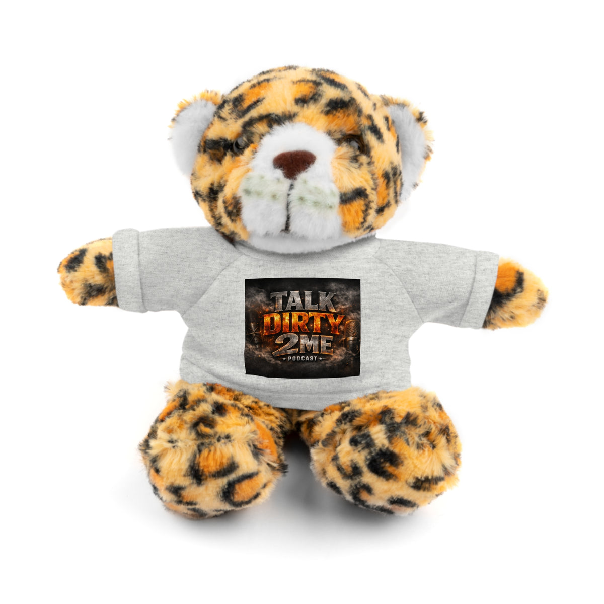 Talk Dirty 2 Me Plush Bear — Cute Stuffed Animal with Graphic Tee