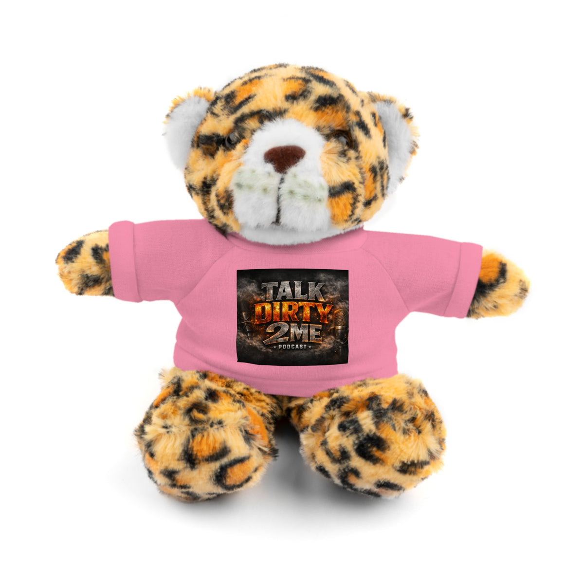 Talk Dirty 2 Me Plush Bear — Cute Stuffed Animal with Graphic Tee