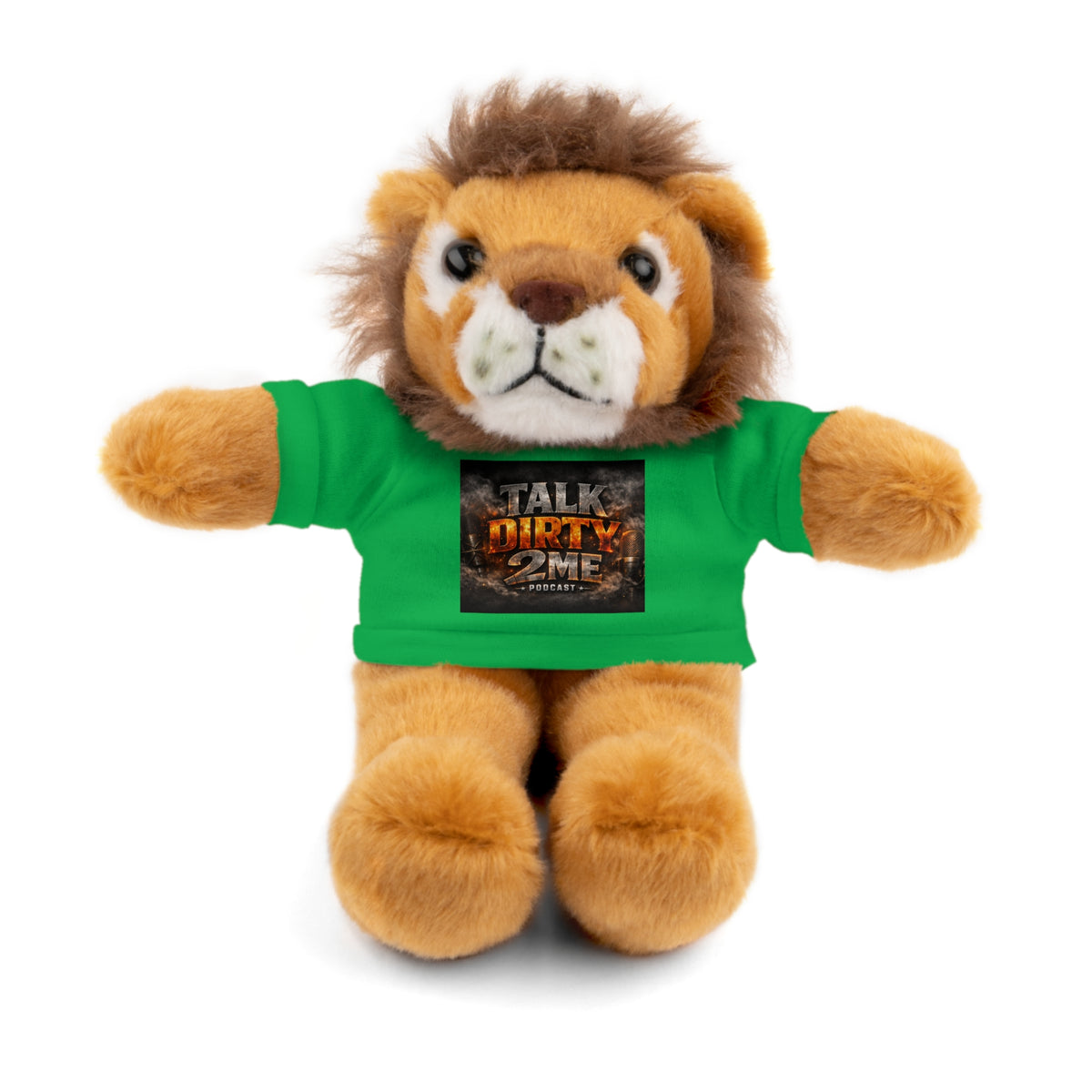 Talk Dirty 2 Me Plush Bear — Cute Stuffed Animal with Graphic Tee