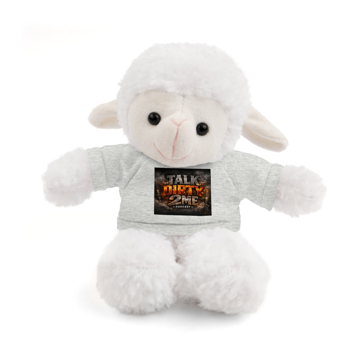 Talk Dirty 2 Me Plush Bear — Cute Stuffed Animal with Graphic Tee