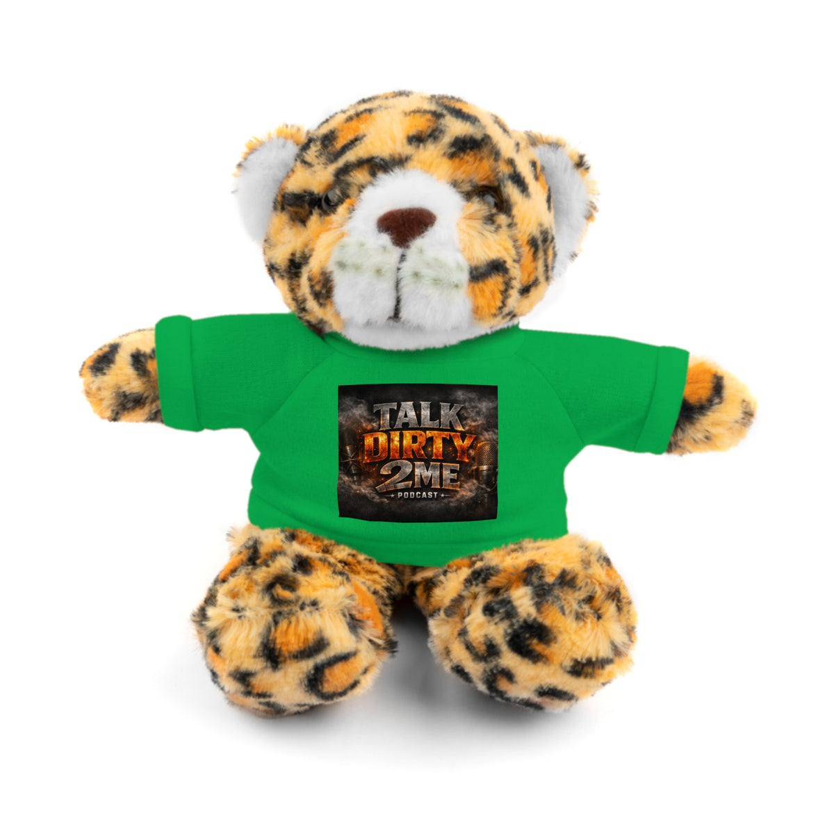 Talk Dirty 2 Me Plush Bear — Cute Stuffed Animal with Graphic Tee