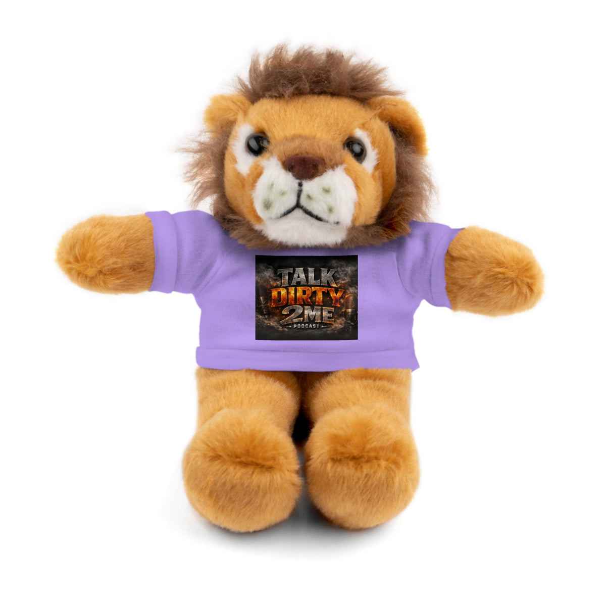 Talk Dirty 2 Me Plush Bear — Cute Stuffed Animal with Graphic Tee