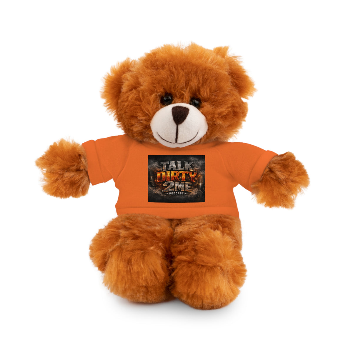 Talk Dirty 2 Me Plush Bear — Cute Stuffed Animal with Graphic Tee