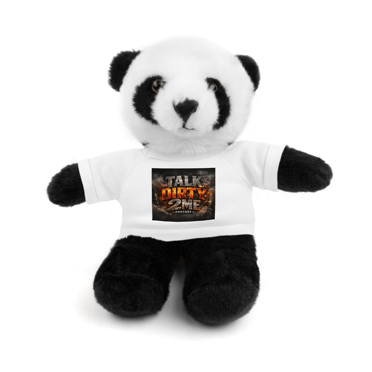 Talk Dirty 2 Me Plush Bear — Cute Stuffed Animal with Graphic Tee