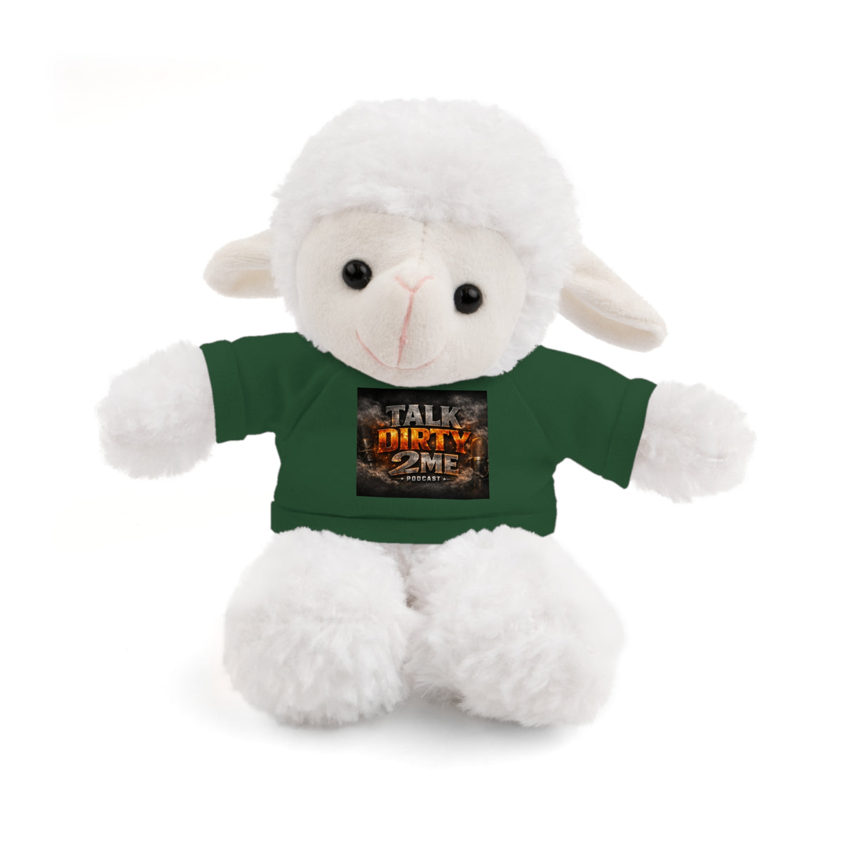 Talk Dirty 2 Me Plush Bear — Cute Stuffed Animal with Graphic Tee