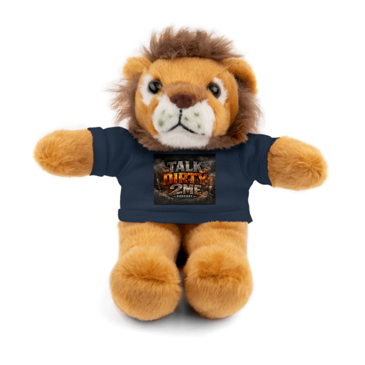 Talk Dirty 2 Me Plush Bear — Cute Stuffed Animal with Graphic Tee