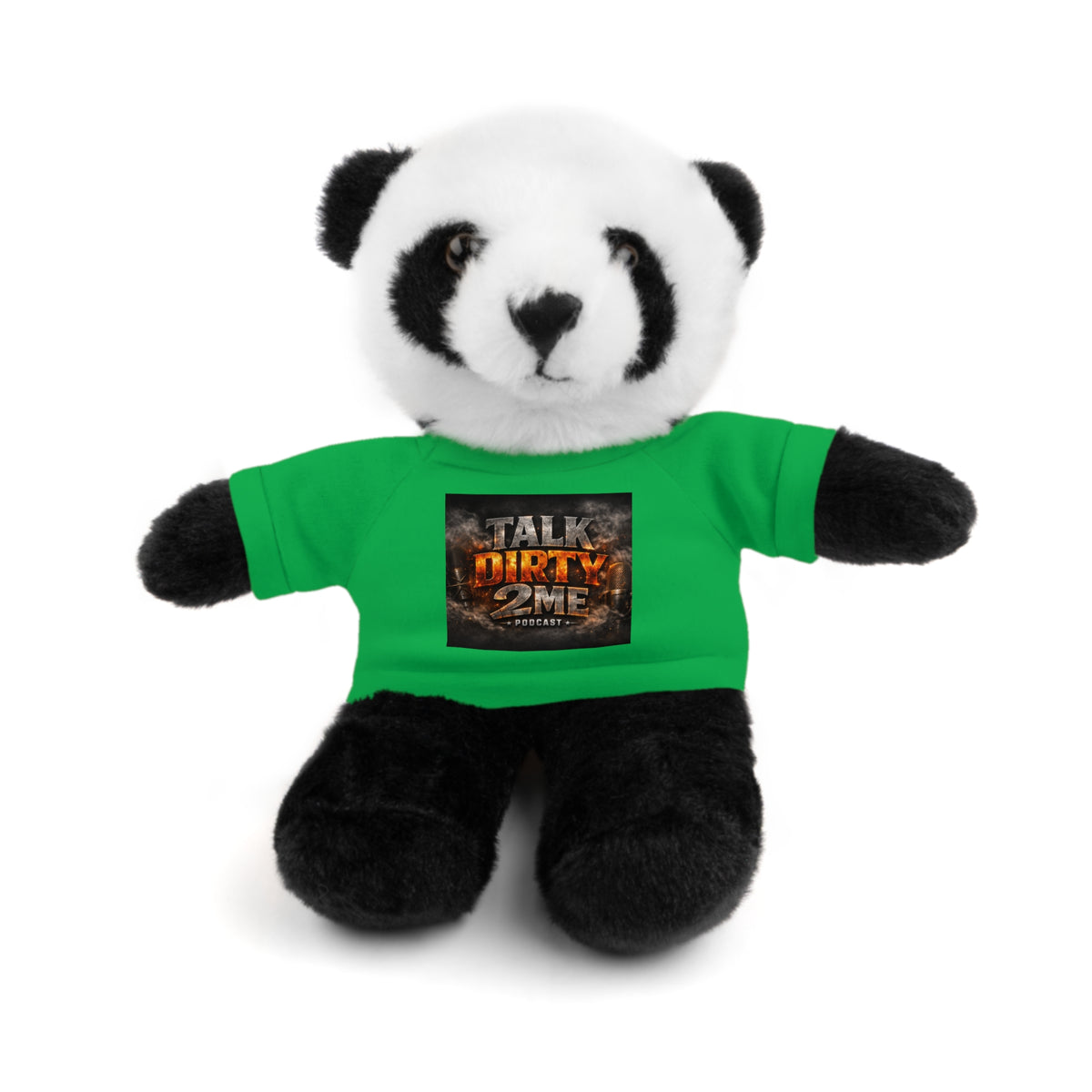 Talk Dirty 2 Me Plush Bear — Cute Stuffed Animal with Graphic Tee