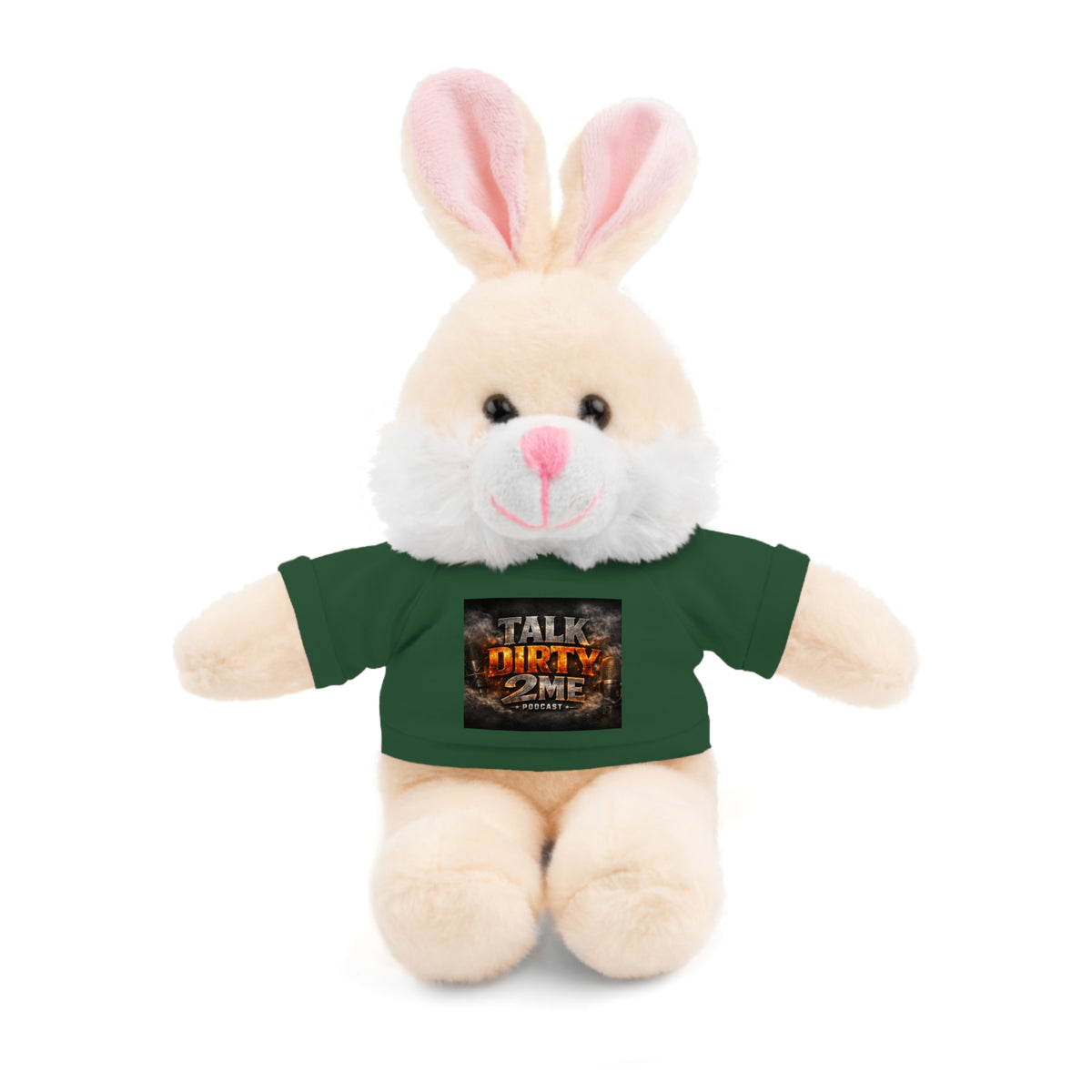 Talk Dirty 2 Me Plush Bear — Cute Stuffed Animal with Graphic Tee