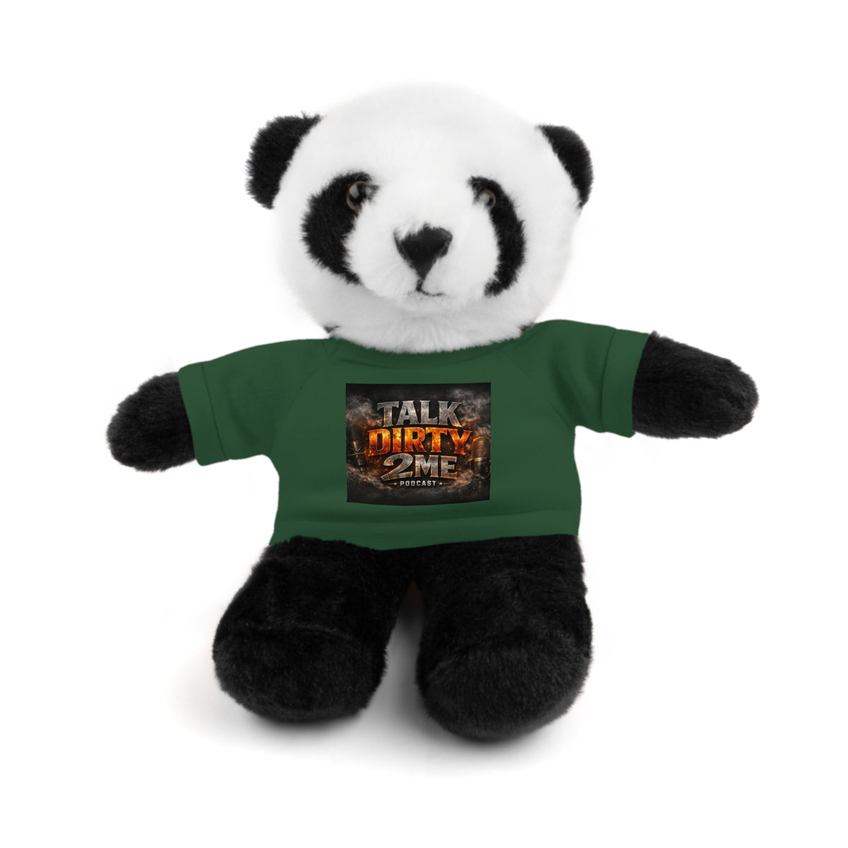 Talk Dirty 2 Me Plush Bear — Cute Stuffed Animal with Graphic Tee