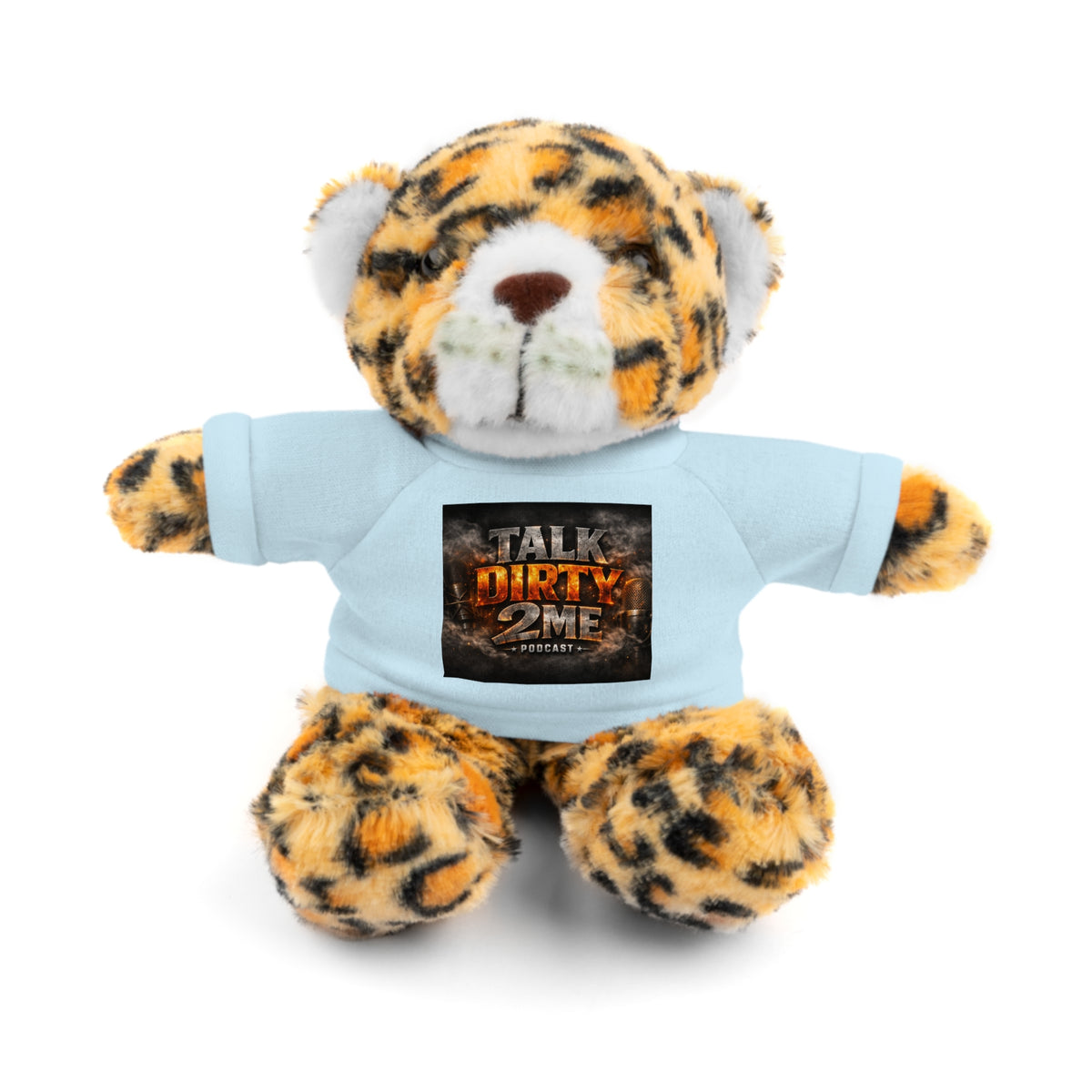 Talk Dirty 2 Me Plush Bear — Cute Stuffed Animal with Graphic Tee