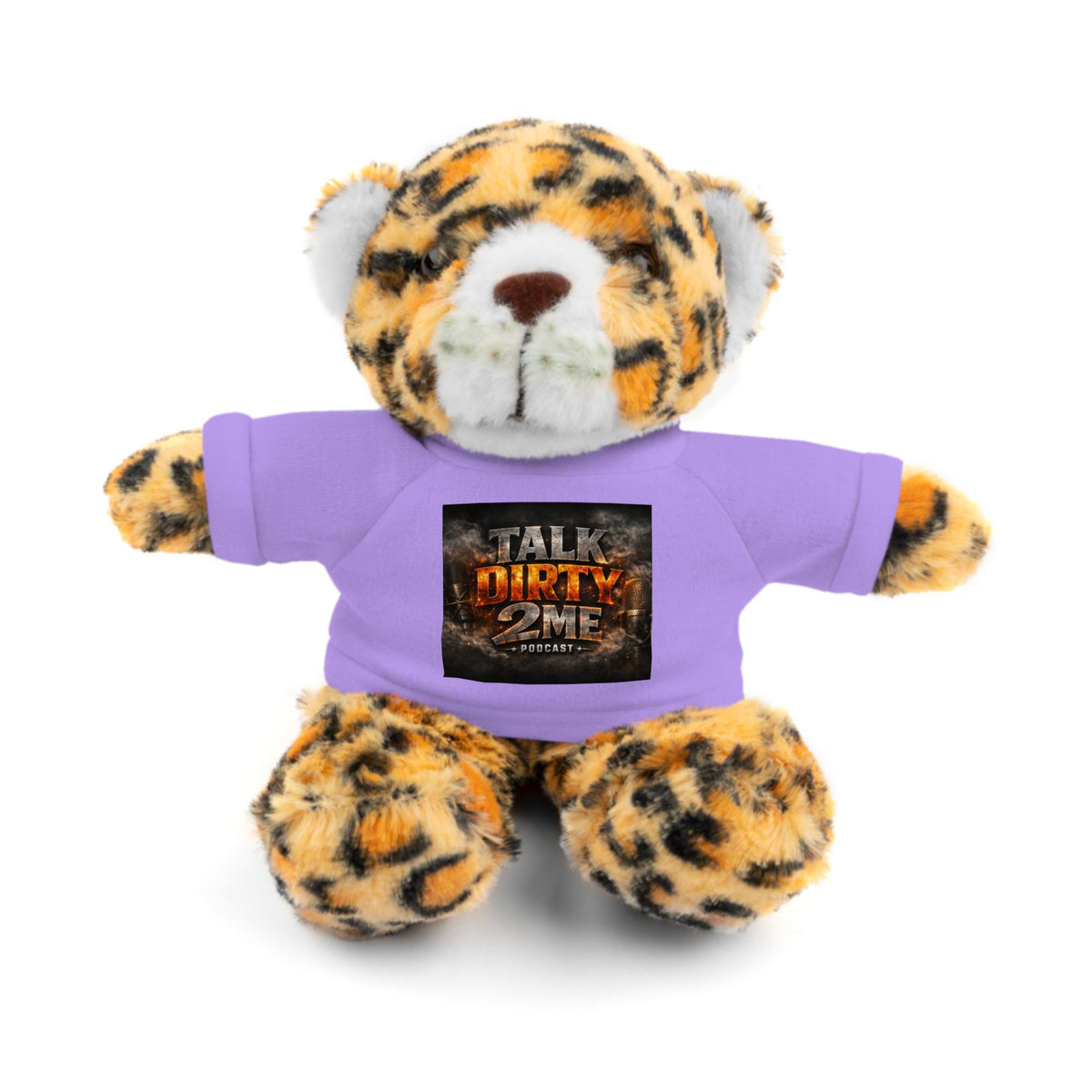 Talk Dirty 2 Me Plush Bear — Cute Stuffed Animal with Graphic Tee