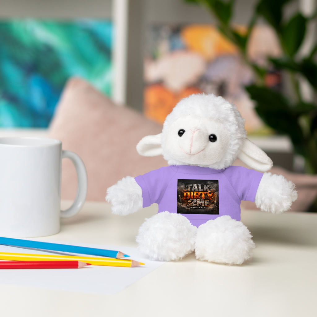 Talk Dirty 2 Me Plush Bear — Cute Stuffed Animal with Graphic Tee