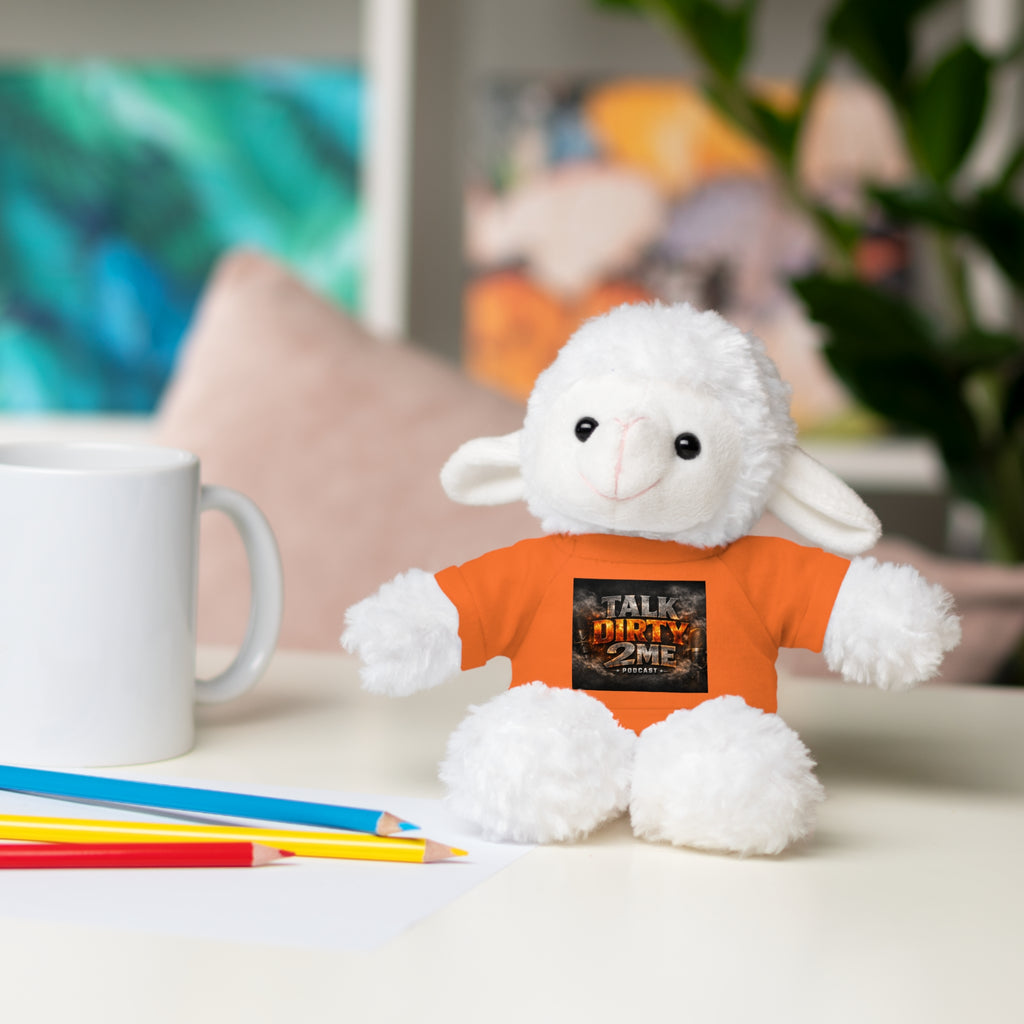 Talk Dirty 2 Me Plush Bear — Cute Stuffed Animal with Graphic Tee