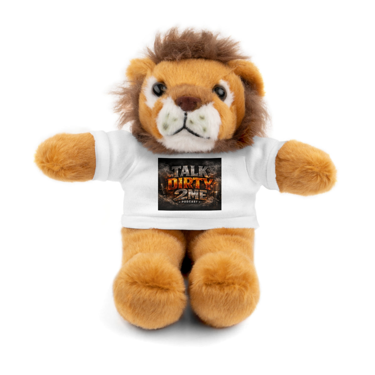 Talk Dirty 2 Me Plush Bear — Cute Stuffed Animal with Graphic Tee