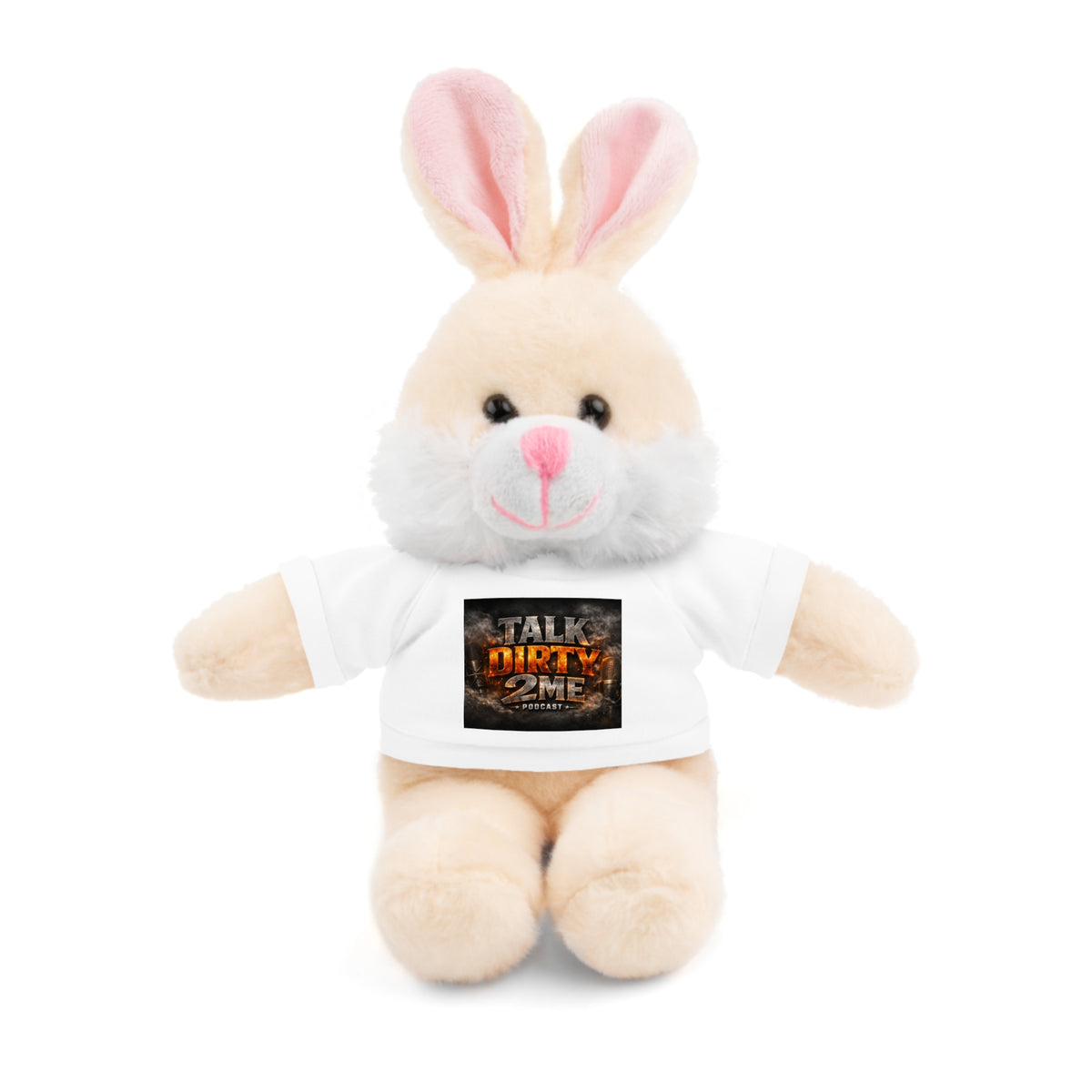 Talk Dirty 2 Me Plush Bear — Cute Stuffed Animal with Graphic Tee