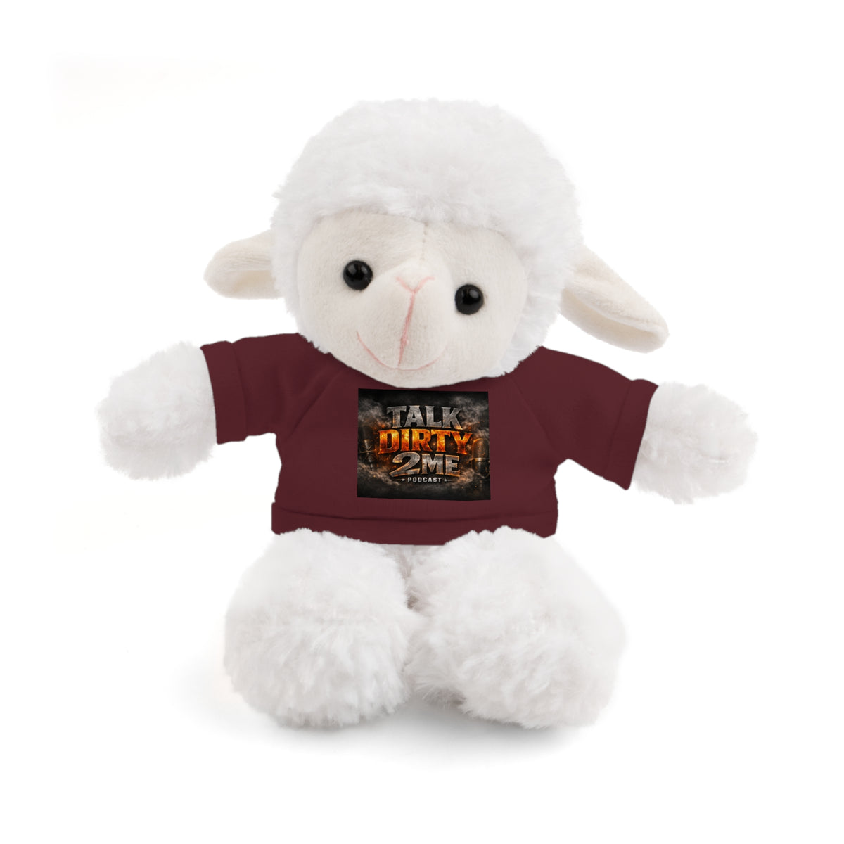 Talk Dirty 2 Me Plush Bear — Cute Stuffed Animal with Graphic Tee